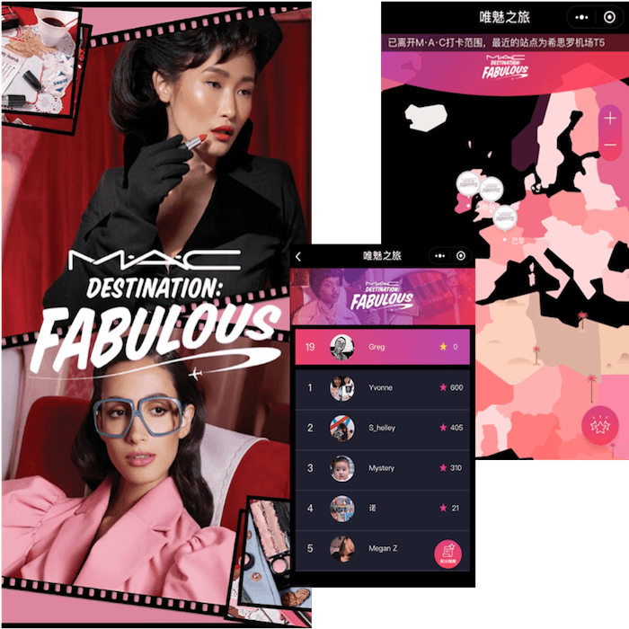 MAC TRAVEL RETAIL ​<br> DESTINATION FABULOUS LAUNCH